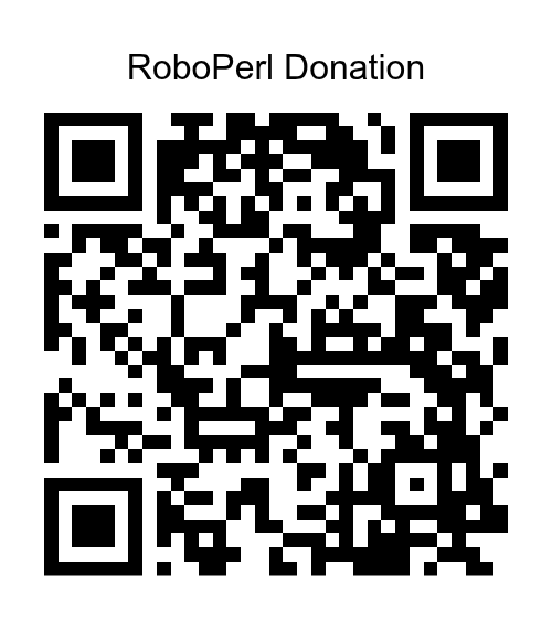RoboPerl PayPal donation QR code