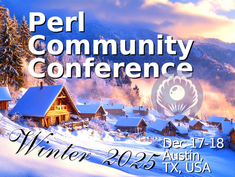 Perl Community Conference Winter 2025